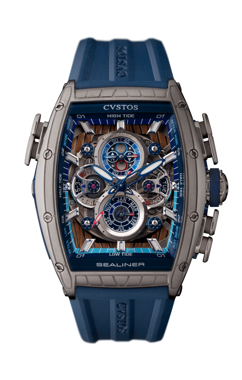 Cvstos Sealiner Qp Marea Steel Chronograph - Swiss Luxury Watches